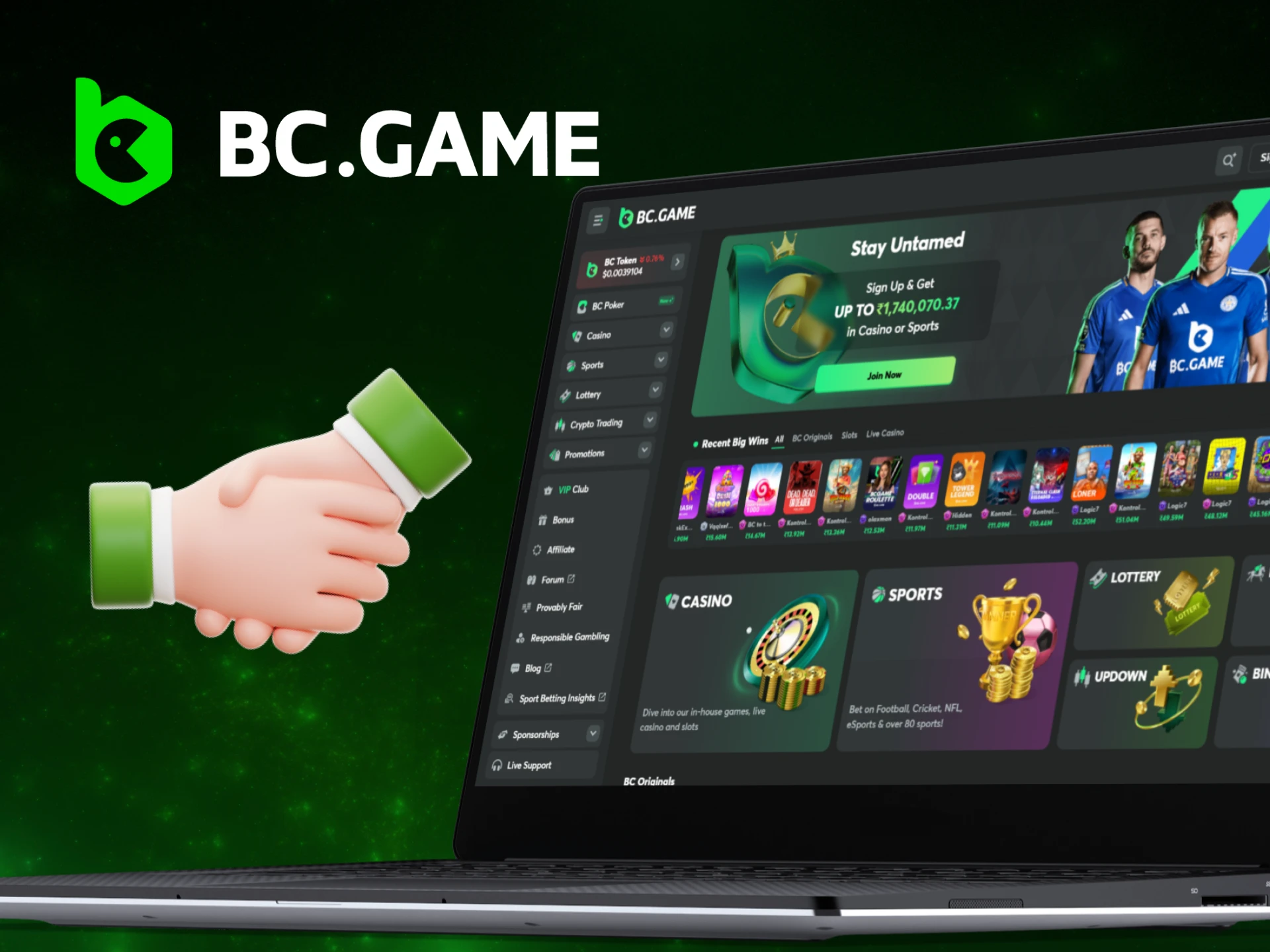 BC.Game Login for Brazilian Players